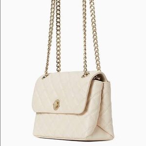Kate Spade Natalia Small Flap Crossbody in Off White Color (New with tag)